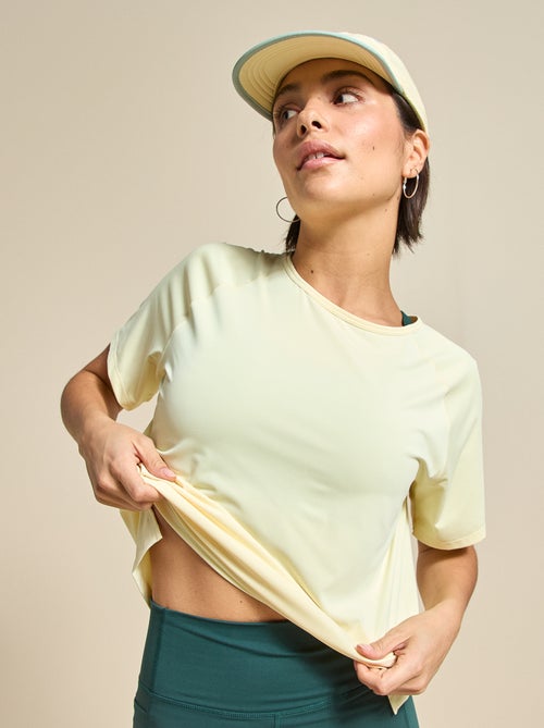 Soepel T-shirt met split aan de achterkant - (ekstract) - Kiabi