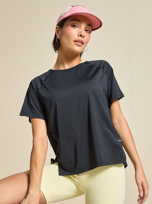 Soepel T-shirt met split aan de achterkant - (ekstract) - Kiabi