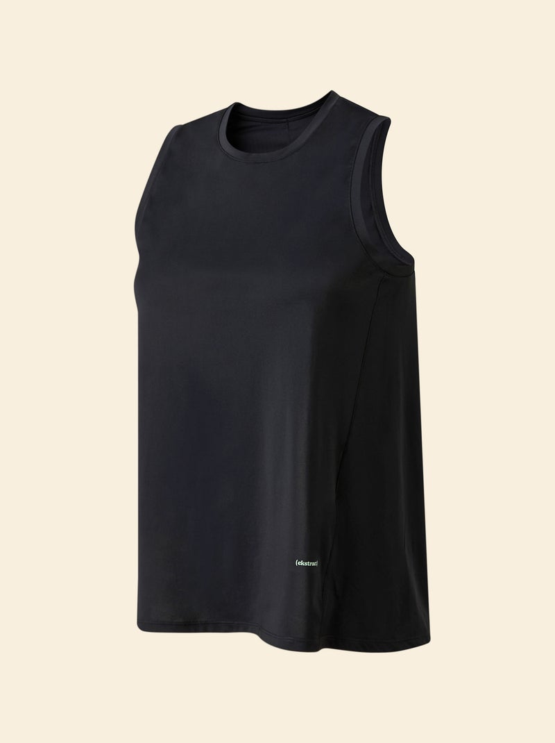 Soepel T-shirt met split aan de achterkant - (ekstract) Zwart - Kiabi