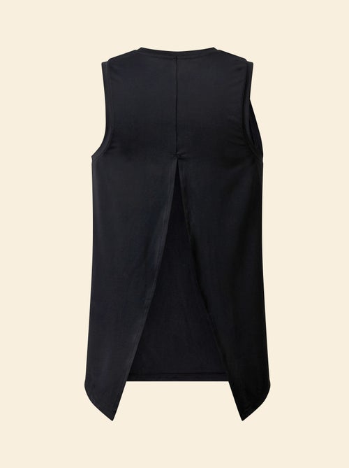 Soepel T-shirt met split aan de achterkant - (ekstract) - Kiabi