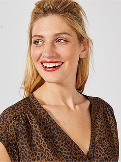 Soepel vallende blouse - Kiabi