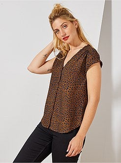 Soepel vallende blouse - Kiabi