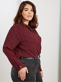 Soepele blouse met zak - Kiabi