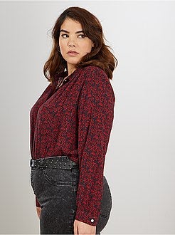Soepele blouse met zak - Kiabi
