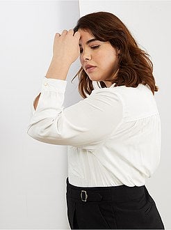 Soepele blouse met zak - Kiabi