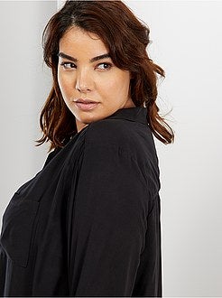 Soepele blouse met zak - Kiabi
