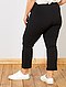     Soepele broek met elastische tailleband afbeelding 4
