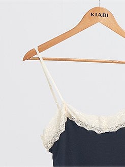 Soepele pyjama van viscose - Kiabi