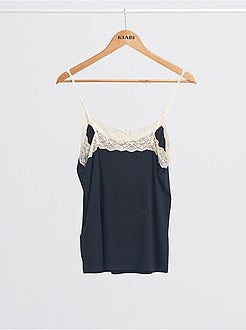 Soepele pyjama van viscose - Kiabi