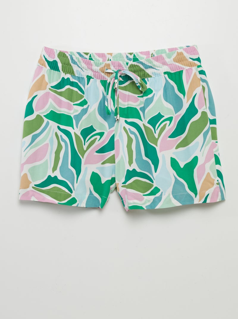 Soepele short 'JDY' GROEN - Kiabi