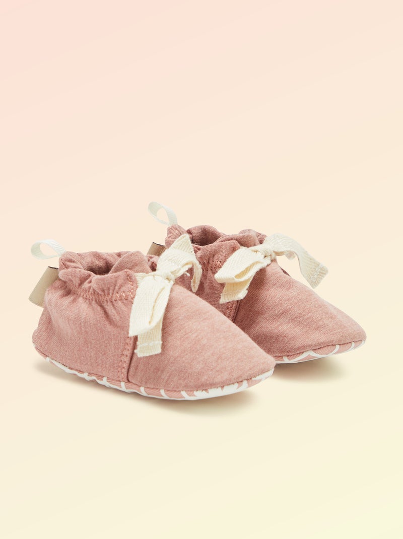 Soepele slofjes - motoriek 1 - Kitchoun Rose - Kiabi