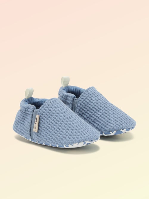 Soepele slofjes met elastiek motoriek 1 - Kitchoun - Kiabi