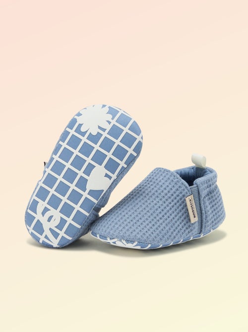 Soepele slofjes met elastiek motoriek 1 - Kitchoun - Kiabi