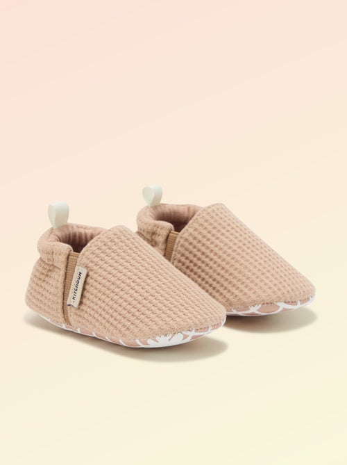 Soepele slofjes met elastiek motoriek 1 - Kitchoun - Kiabi