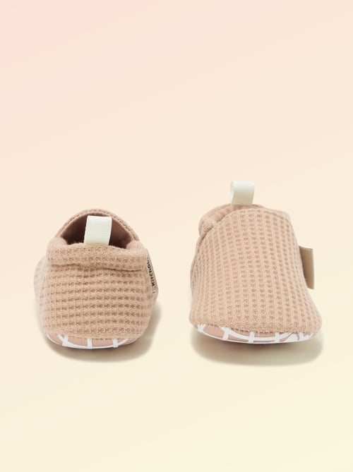 Soepele slofjes met elastiek motoriek 1 - Kitchoun - Kiabi