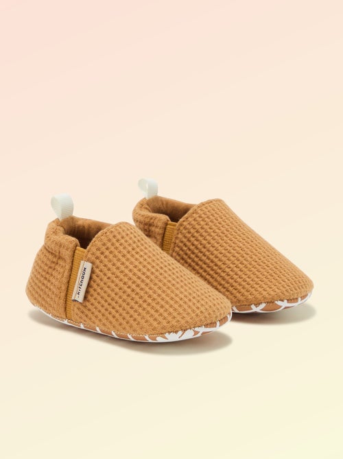 Soepele slofjes met elastiek motoriek 1 - Kitchoun - Kiabi