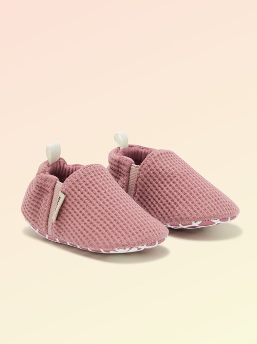 Soepele slofjes met elastiek motoriek 1 - Kitchoun - Kiabi