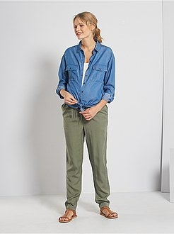 Soepele zwangerschapsblouse - Kiabi
