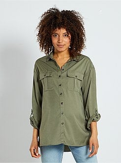 Soepele zwangerschapsblouse - Kiabi
