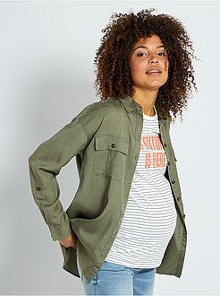 Soepele zwangerschapsblouse - Kiabi