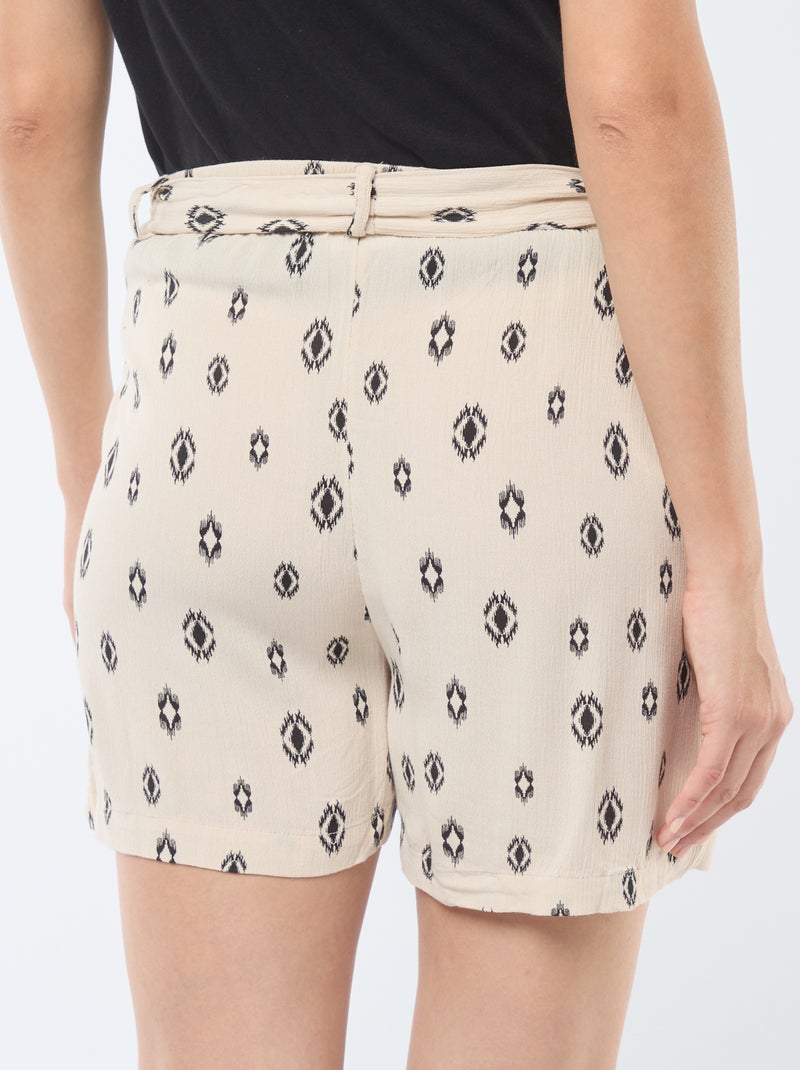 Soepele zwangerschapsshort 'Only' BIEGE - Kiabi