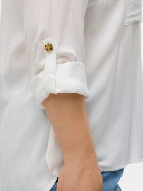 Soepelvallend overhemd 'Vero Moda Curve' - Kiabi