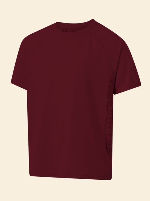 Soepelvallend sport T-shirt met korte mouwen (Ekstract) - Kiabi