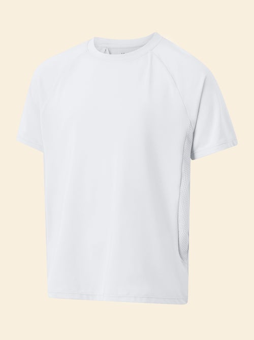 Soepelvallend sport T-shirt met korte mouwen (Ekstract) - Kiabi