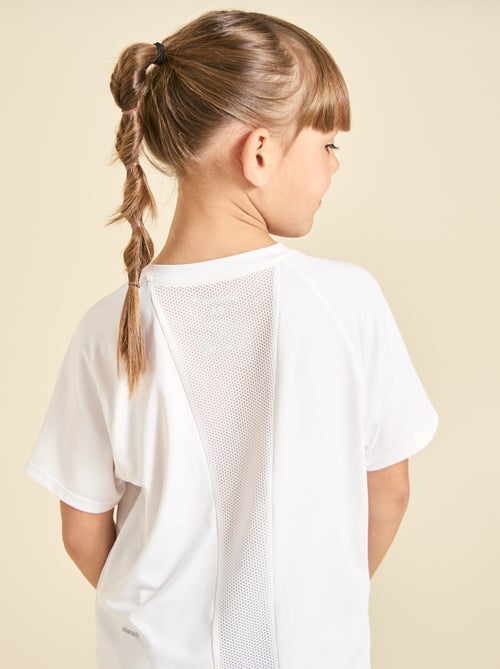Soepelvallend sport T-shirt met korte mouwen (Ekstract) - Kiabi