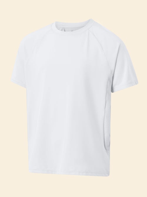Soepelvallend sport T-shirt met korte mouwen (Ekstract) - Kiabi