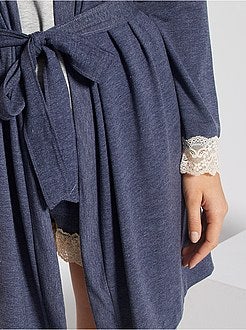 Soepelvallende badjas - Kiabi