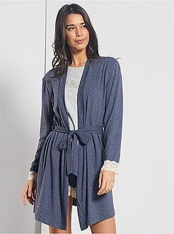 Soepelvallende badjas - Kiabi