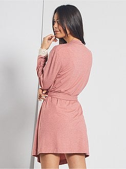 Soepelvallende badjas - Kiabi