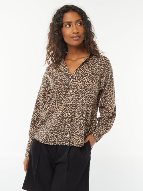 Soepelvallende blouse - Kiabi
