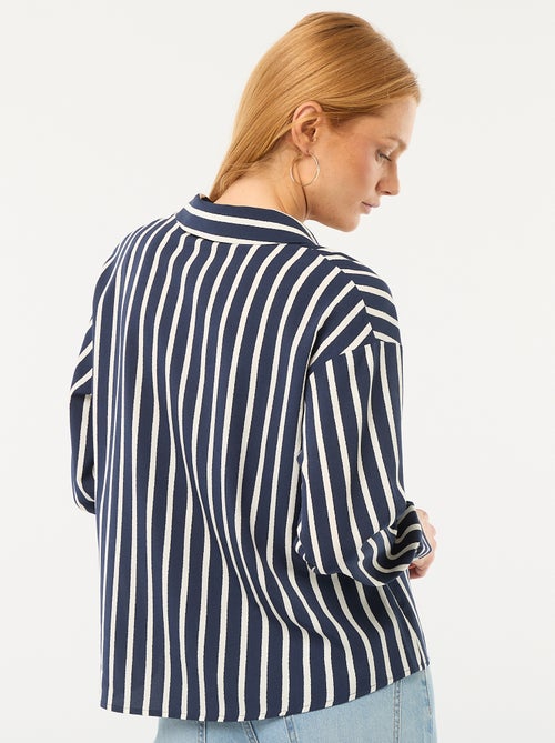 Soepelvallende blouse - Kiabi