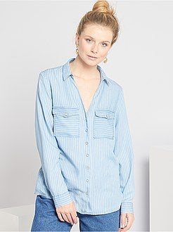Soepelvallende blouse - Kiabi
