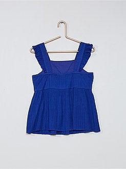 Soepelvallende blouse - Kiabi