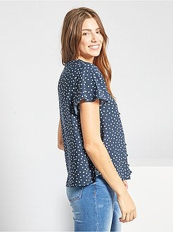 Soepelvallende blouse - Kiabi