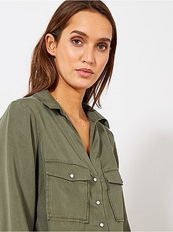 Soepelvallende blouse - Kiabi