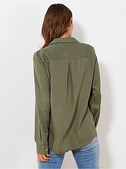 Soepelvallende blouse - Kiabi