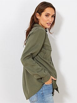 Soepelvallende blouse - Kiabi