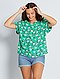     Soepelvallende blouse met print afbeelding 4
