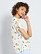     Soepelvallende blouse met print afbeelding 5
