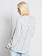     Soepelvallende blouse met strepen afbeelding 3
