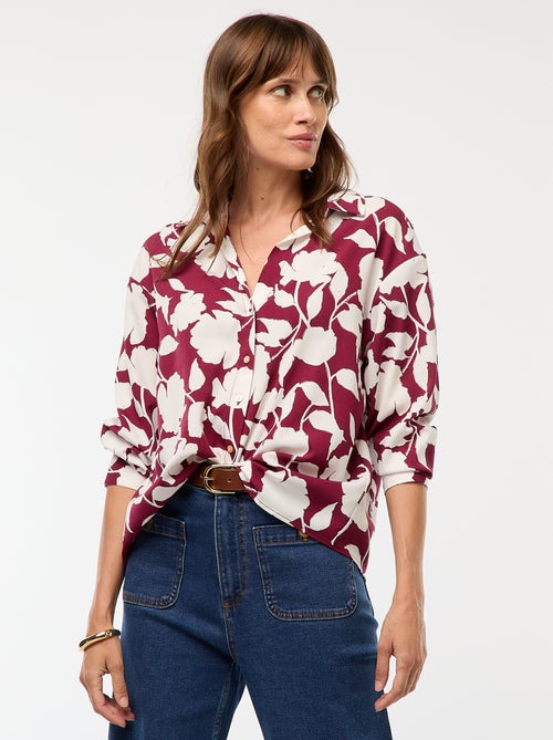 Soepelvallende blouse - Kiabi
