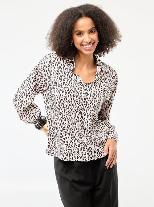 Soepelvallende blouse - Kiabi