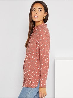 Soepelvallende blouse - Kiabi