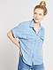     Soepelvallende blouse van lyocell afbeelding 1

