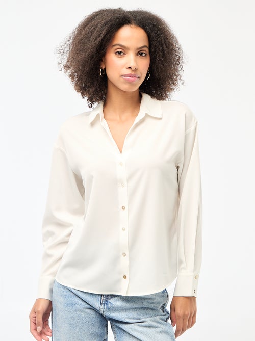 Soepelvallende blouse - Kiabi