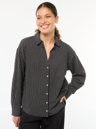 Soepelvallende blouse